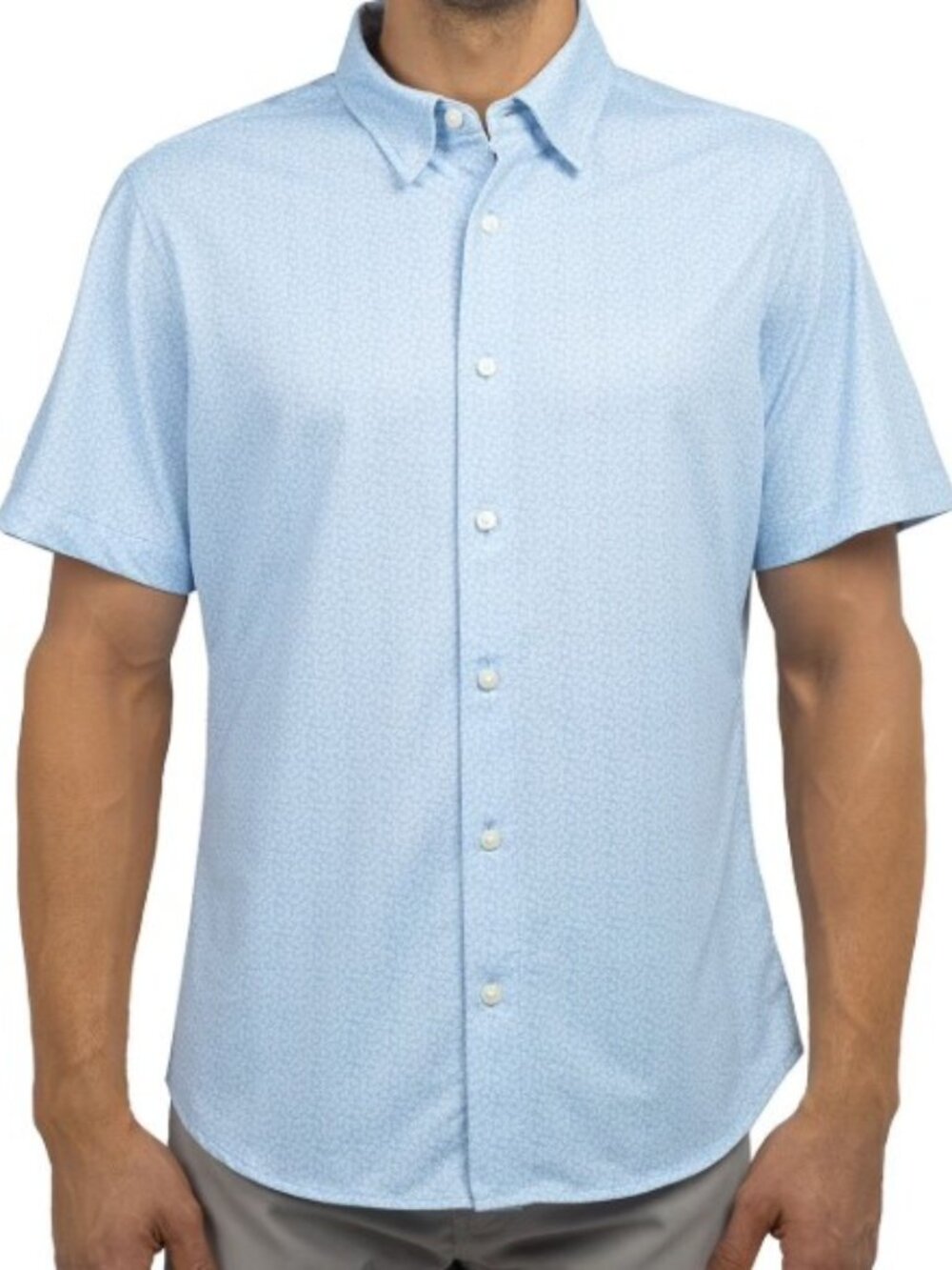 New! JACHS New York Flex Button-Up Performance Shirt